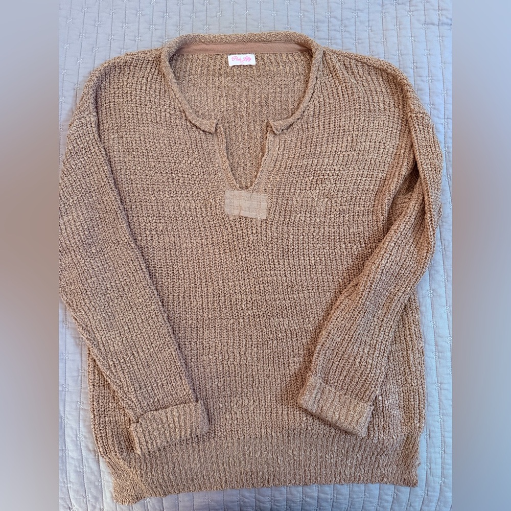 Pink Lily Sweater